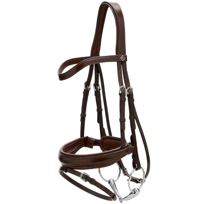 Bridon de dressage Mate Working Collection Marron