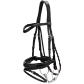 Bride de dressage Mate WC Noir Bride de dressage Mate WC Noir