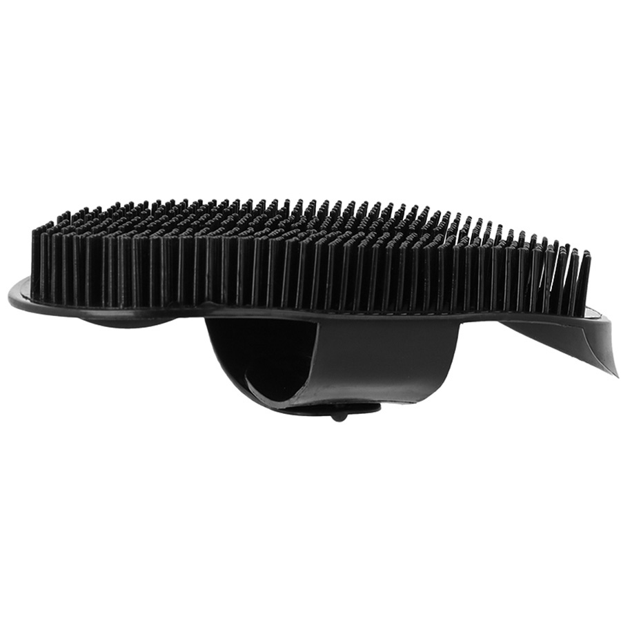 Étrille en plastique Essential Noir