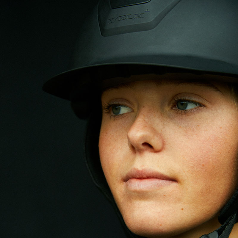 Casque d'équitation MIPS Hybrid 2.0 Noir