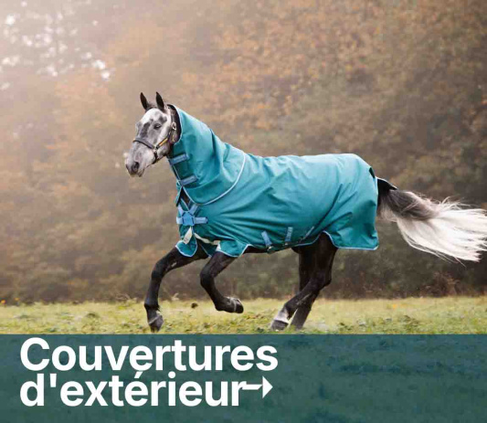 Couverture de cheval en laine du 19ème siècle